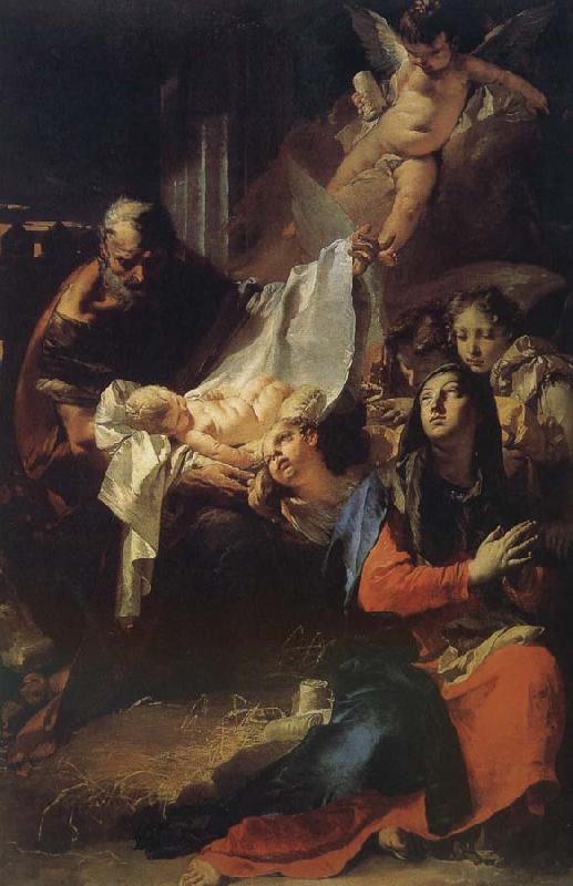 Giovanni Battista Tiepolo Pilgrims son Germany oil painting art